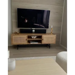 Reforma Tv-bänk 'Stil' - Natur/Svart