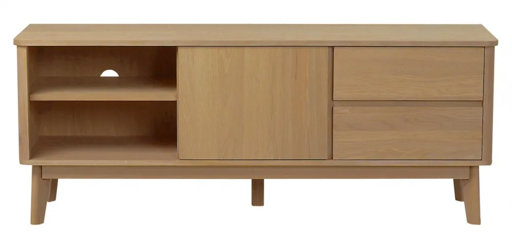 Rowico Home TV-bänk 'Yumi' 152x42cm - Ek