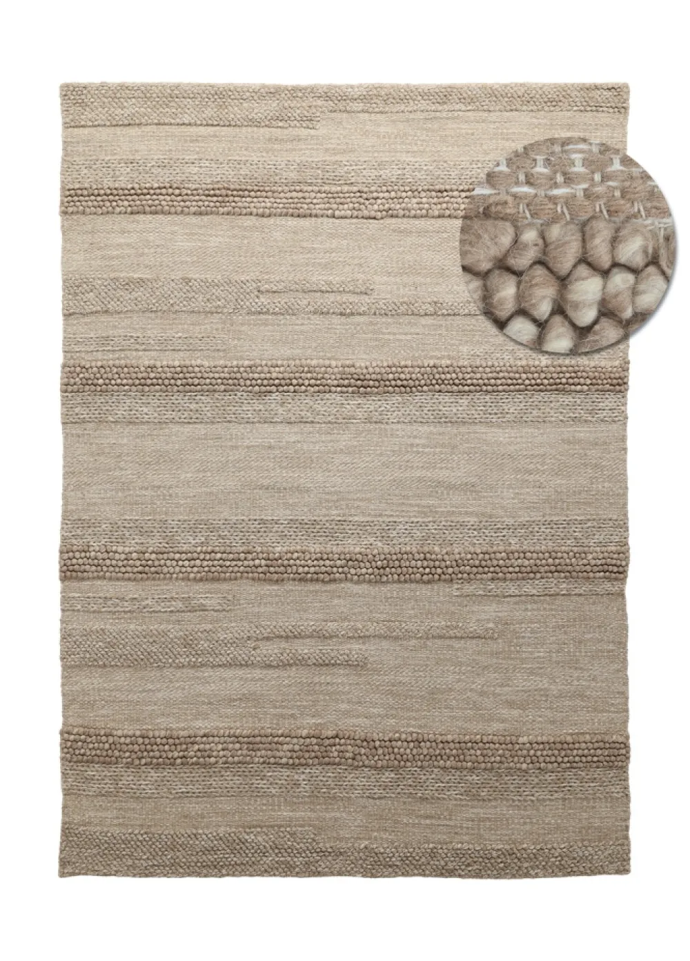 Reforma x Trendcarpet Ullmatta 'Almaty' - Beige