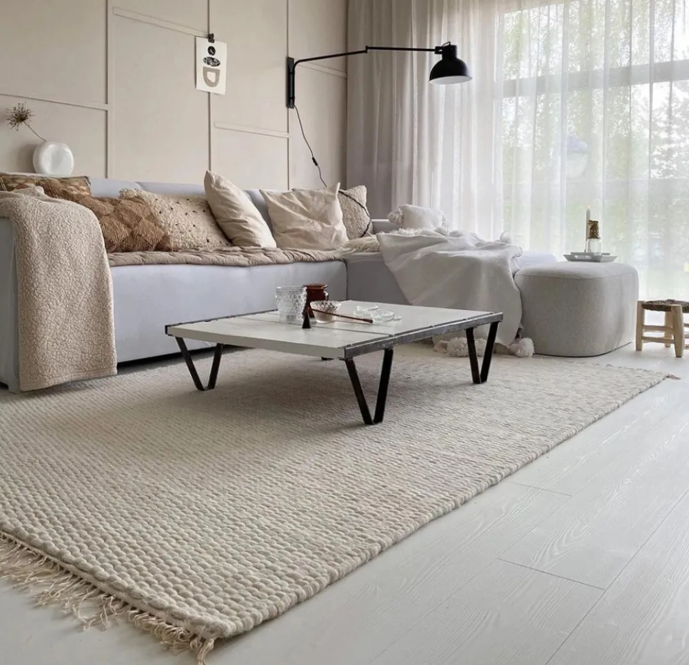 Reforma x Trendcarpet Ullmatta 'Cartmel' - Offwhite
