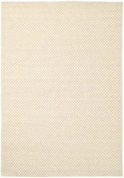 Reforma x Trendcarpet Ullmatta 'Ovelia' - Beige/vit