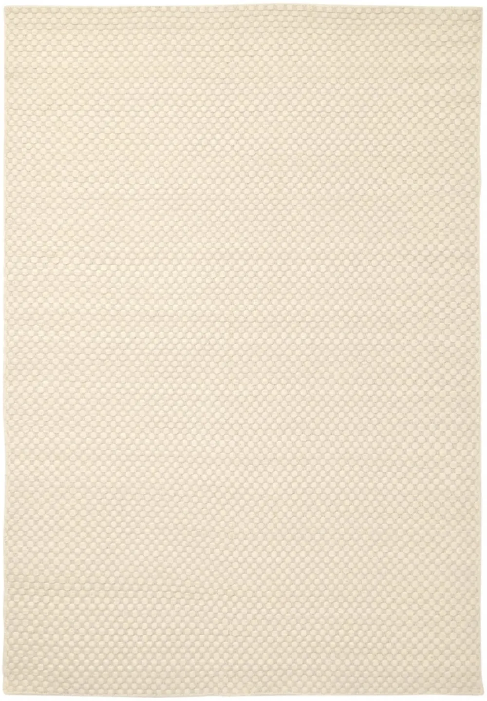 Reforma x Trendcarpet Ullmatta 'Ovelia' - Beige/vit