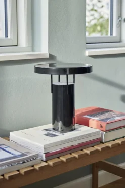 Hübsch Uppladdningsbar bordslampa 'Bring Me' - Svart