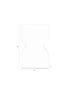 Zuiver Vas Cones L 'Shiny Silver' - Silver