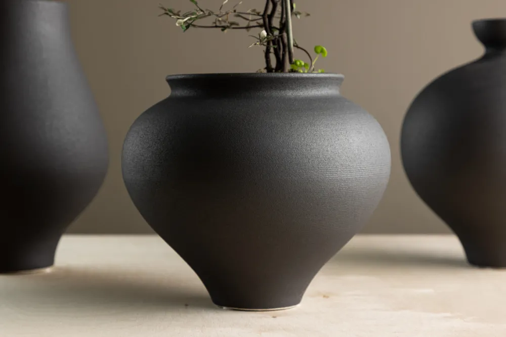 Reforma Vas 'Santander' 18cm- Svart