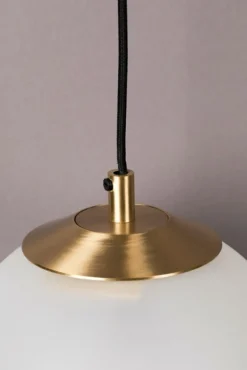 Dutchbone Vägglampa 'Bulan' 32x61 - Vit
