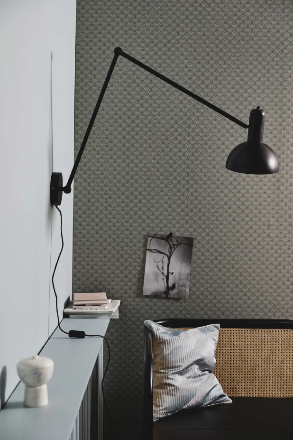 Nordal Vägglampa 'FREYA' - Svart